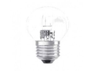 Lampada sunmatic eco halogena mini globo e27 42w 630 lumens 2000 horas