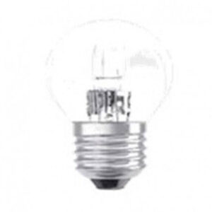 Lampada sunmatic eco halogena mini globo e27 42w 630 lumens 2000 horas