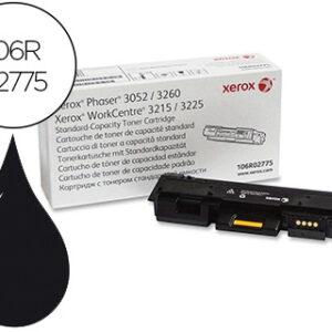 Toner xerox phaser 3260 work center 3225 preto 1500 pag