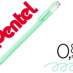 Roller pentel k108 verde pastel 0