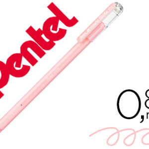 Roller pentel k108 rosa pastel 0