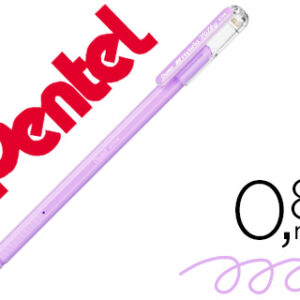 Roller pentel k108 violeta pastel 0