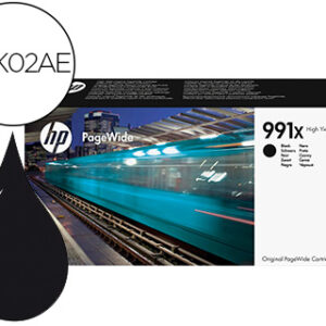Tinteiro hp 991x pagewide 755dn/mfp 774dn/mfp 774dns/mfp779dn/mfp 779dns/p77740dw/p77750z/preto