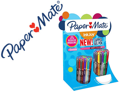 Esferografica paper mate inkjoy gel 600 expositor de 60 unidades cores sortidas - 2036161 Esferografica paper mate inkjoy gel 600 expositor de 60 unidades cores sortidas - 2036161