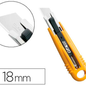 X-ato olfa plastico lamina largura 18 mm retratil apto para esquerdinos