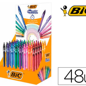 Esferografica bic gelocity quickdry expositor de 48 unidades - 964785