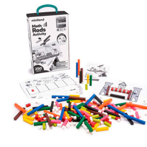 Juego miniland activity regletas favorece la logica matematica 375x380x100 mm