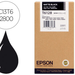 Tinteiro epson gf stylus photo 7450/9450/ 7400/9400/7880/ 9880/7800/9800 preto mate alta capacidade
