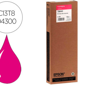 Tinteiro epson gf surecolor serie sc-p vivid magenta ultrachrome hdx/hd 700ml