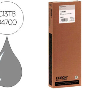 Tinteiro epson gf surecolor serie sc-p cinza ultrachrome hdx/hd 700ml