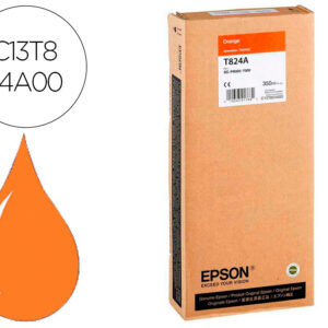 Tinteiro epson gf surecolor serie sc-p laranja ultrachrome hdx/hd 350ml