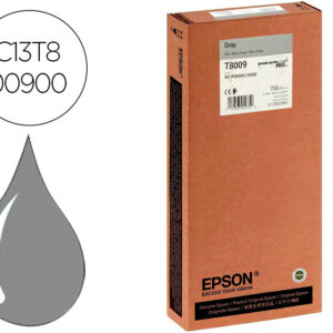 Tinteiro epson singlepack gray t800900 ultrachrome pro 700ml