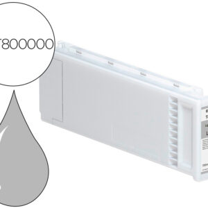 Tinteiro epson singlepack light gray t800000 ultrachrome pro 700ml
