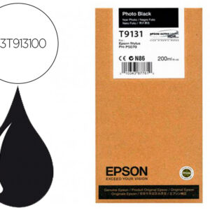 Tinteiro epson t9131 photo preto ink 200ml