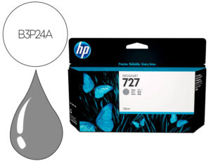 Tinteiro hp designjet t920/t1500 n 727 cinza alta/1000 paginas