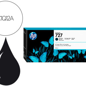 Tinteiro hp designjet t920/t1500 n 727 preto mate super alta/1000 paginas