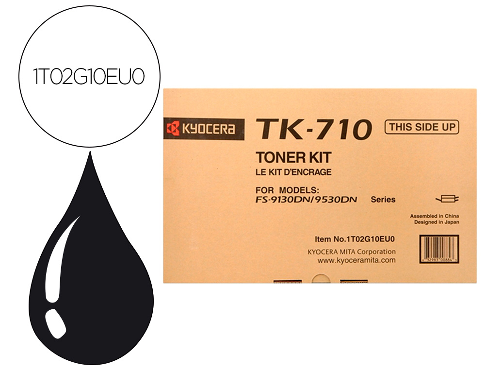 Toner tk-710 kyocera -mita fs-9130dn / 9530dn Toner tk-710 kyocera -mita fs-9130dn / 9530dn