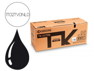 Toner kyocera tk5270k preto para ecosys m6230 / 6630cidn