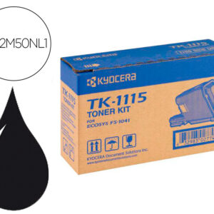 Toner kyocera -mita fs-1041 / 1220mfp / 1320mfp preto tk1115