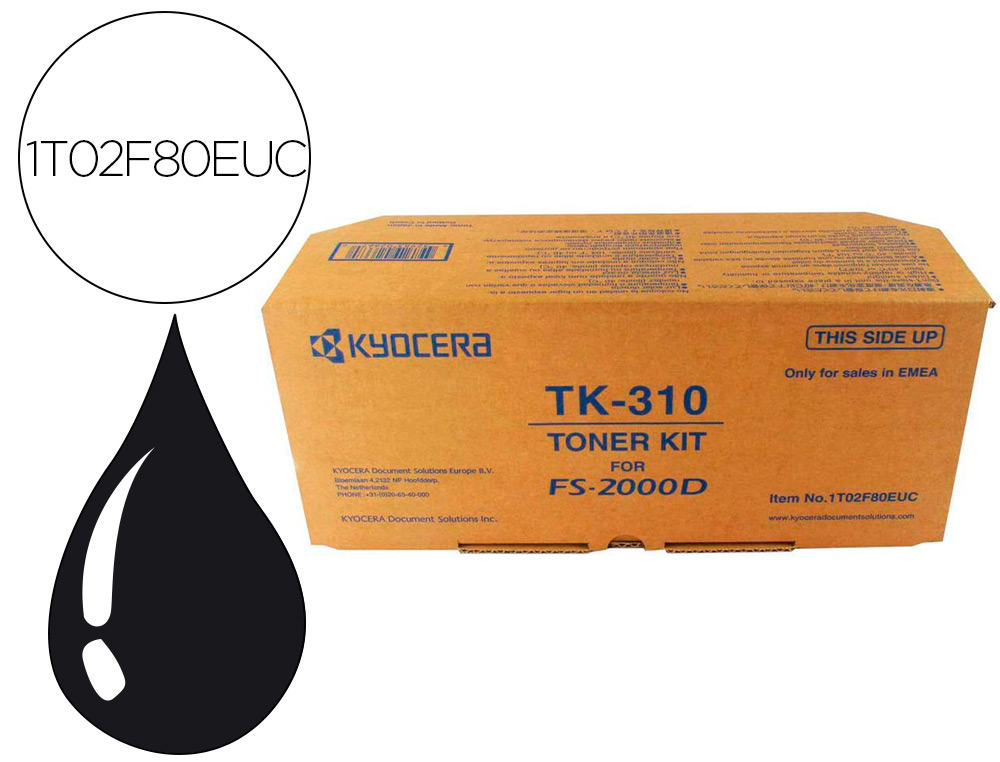 Toner kyocera -mita fs-2000d / 3900dn / 4000dn tk-310 Toner kyocera -mita fs-2000d / 3900dn / 4000dn tk-310