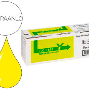 Toner tk5135y kyocera -mita taskalfa 265ci toner amarelo