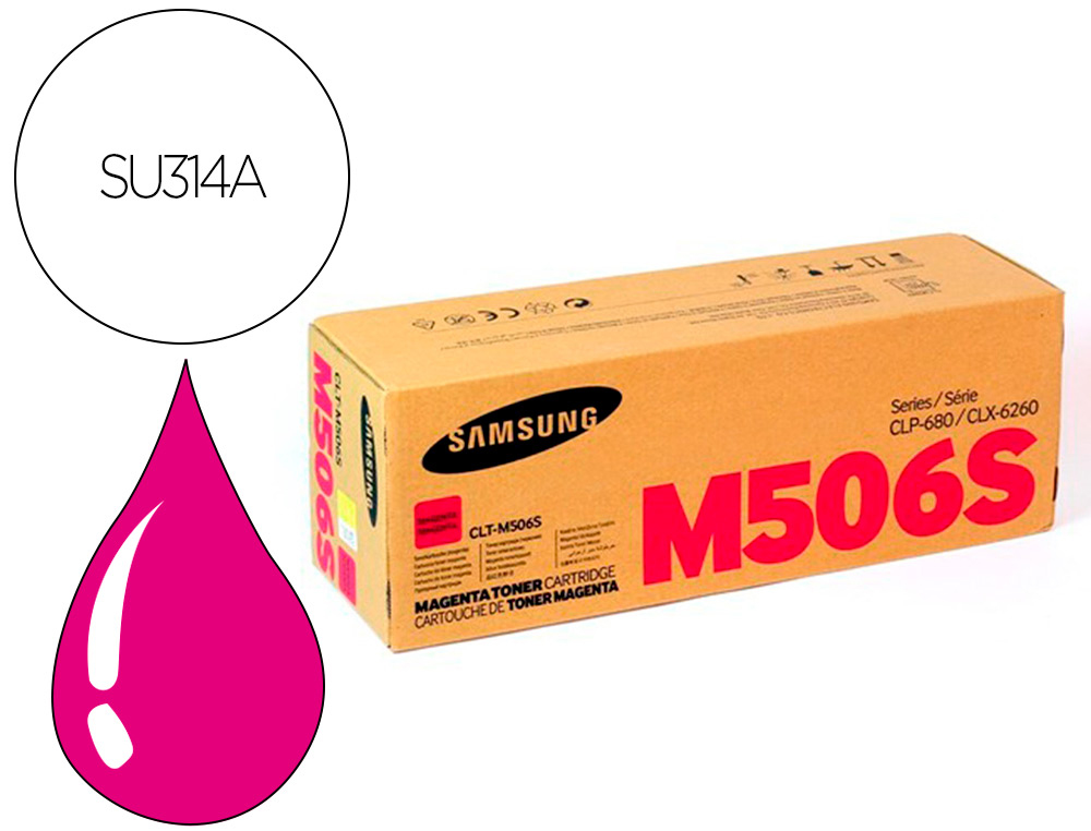 Toner hp samsung clp680nd clx6260 series magenta Toner hp samsung clp680nd clx6260 series magenta