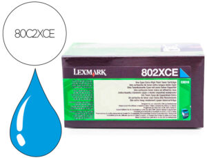 Toner laser lexmark 80c2xcecian 4000 paginash