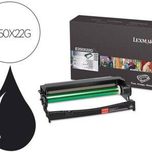Tambor lexmark e250x22g e250 / e350 / e352 / e450 preto 30000 paginas