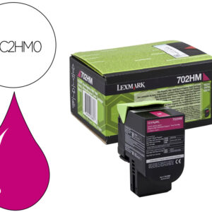 Toner lexmark laser 70c2hm0 cs310 / 410 magenta 3000 paginas