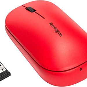 Rato sem fios kensington suretrack dual cor vermelho
