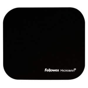 Tapete para rato fellowes com protecao microban cor preto 226x192x3 mm