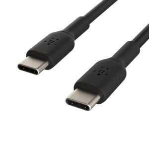 Cabo belkin cab003bt1mbk usb-c a usb-c boost charge comprimento 1 m cor preto