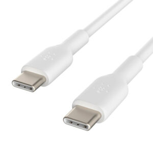 Cabo belkin cab003bt1mwh usb-c a usb-c boost charge comprimento 1 m cor branco