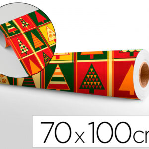 Papel fantasia ancor natal 70 x 100 cm 80 gr modelo 25