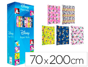 Papel fantasia basika disney rolo de 70 x 200 cm modelos sortidos - 1017019
