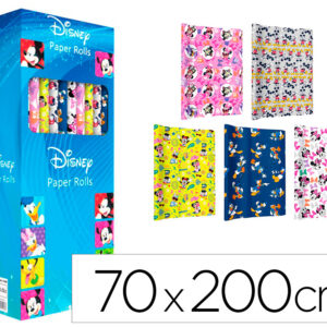 Papel fantasia basika disney rolo de 70 x 200 cm modelos sortidos - 1017019