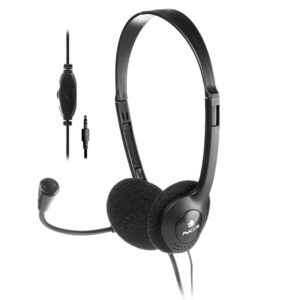 Auricular ngs ms 103 pro microfone e controlo de volume diadema ajustavel jack 3