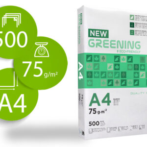 Papel fotocopia greening din a4 pack 500 folhas 75 gr. - FT05
