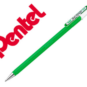 Roller gel pentel k110 mattehop cor verde ponta de 1 mm
