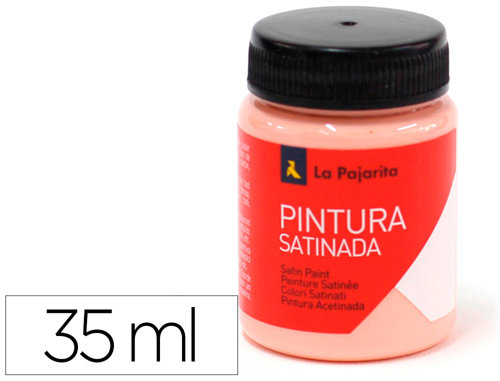 Pintura latex la pajarita acetinada l-29 frasco 35 ml rosa medio Pintura latex la pajarita acetinada l-29 frasco 35 ml rosa medio