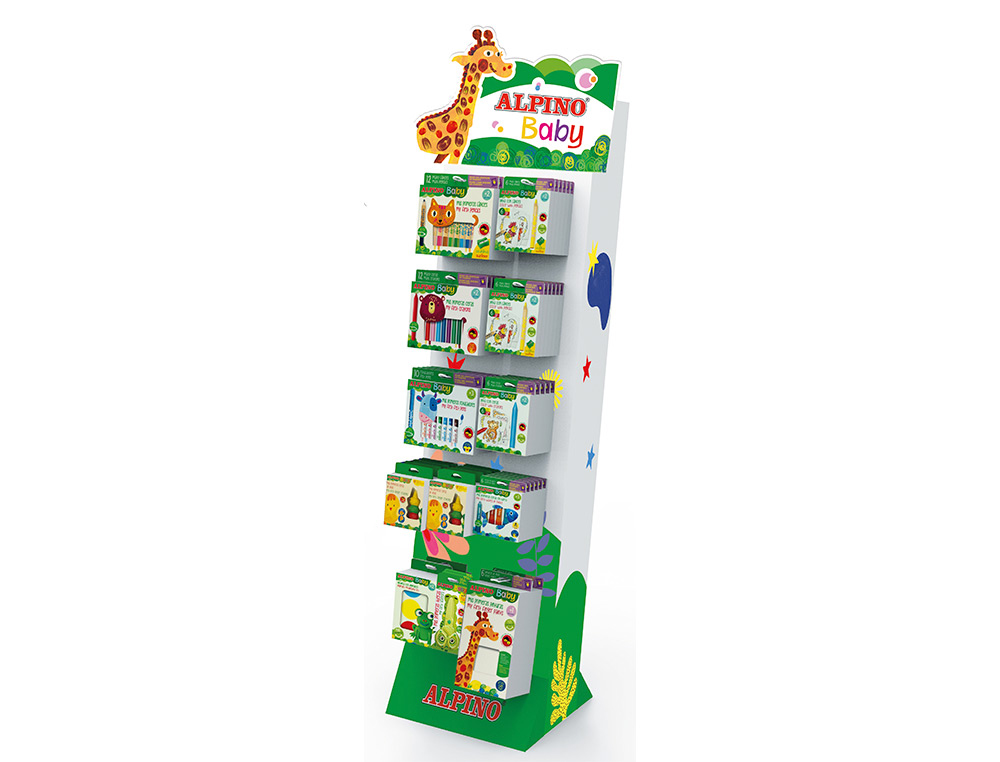 Conteudo expositor alpino baby imprescindiveis Conteudo expositor alpino baby imprescindiveis