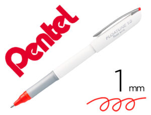 Roller ball pentel floatune ponta de 1 mm cor vermelho