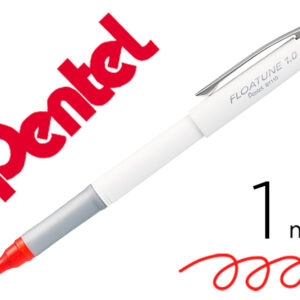 Roller ball pentel floatune ponta de 1 mm cor vermelho