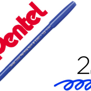 Marcador pentel s360 feltro azul