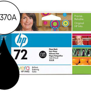 Tinteiro hp 72 preto foto designjet t610/1100 130ml