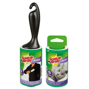 Rolo anti borboto com suporte ergonomico e folhas precortadas 56 usos