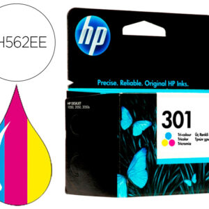 Tinteiro hp n.301 tricolor
