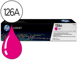 Toner hp laserjet cp1025 mfp m175a ce313a magenta -1000 pag