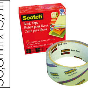 Fita adesiva scotch 845 book tape 50