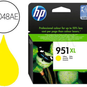 Tinteiro hp 951xl amarelo cn048ae capacidade 1500 pag